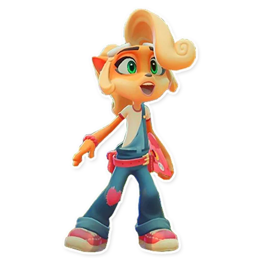 🤩 Стикер «Crash Bandicoot» для Telegram
