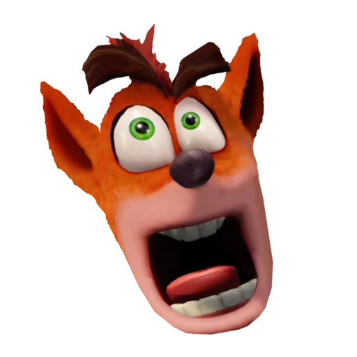 😳 Стикер «Crash Bandicoot N. Sane Trilogy» для Telegram
