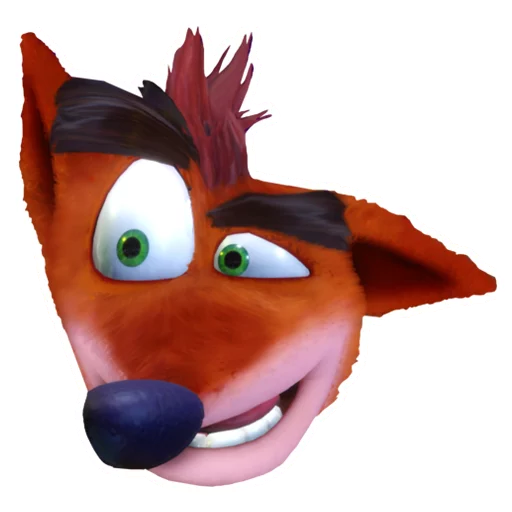 🤔 Стикер «Crash Bandicoot N. Sane Trilogy» для Telegram