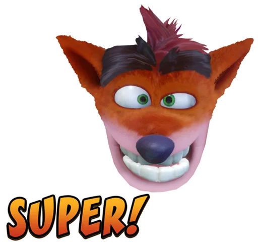 😀 Стикер «Crash Bandicoot N. Sane Trilogy» для Telegram