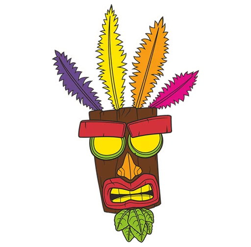 😠 Стикер «Crash Bandicoot N. Sane Trilogy» для Telegram