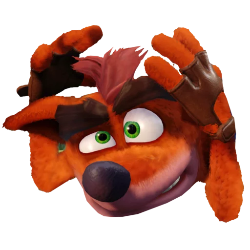 😵 Стикер «Crash Bandicoot N. Sane Trilogy» для Telegram