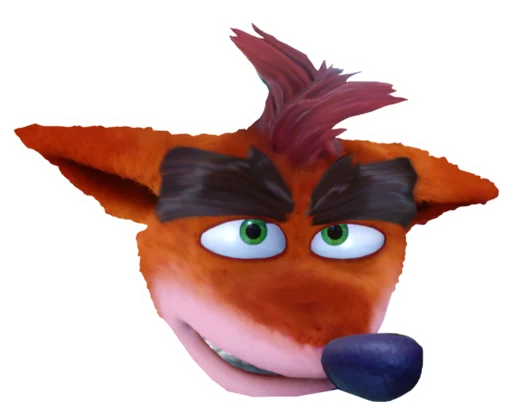 😉 Стикер «Crash Bandicoot N. Sane Trilogy» для Telegram