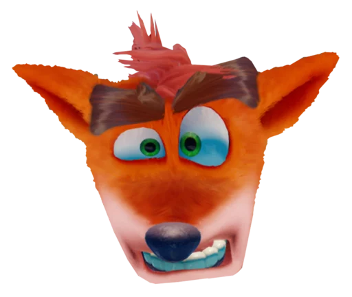 😨 Стикер «Crash Bandicoot N. Sane Trilogy» для Telegram