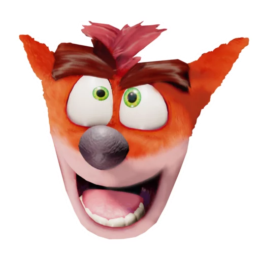 ☺️ Стикер «Crash Bandicoot N. Sane Trilogy» для Telegram