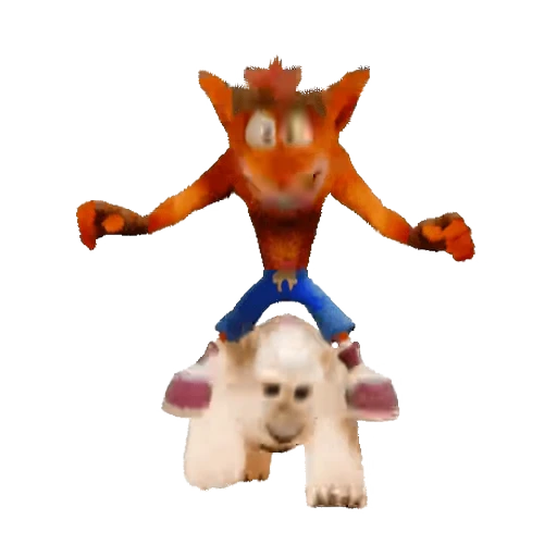 🦛 Стикер «Crash Bandicoot» для Telegram