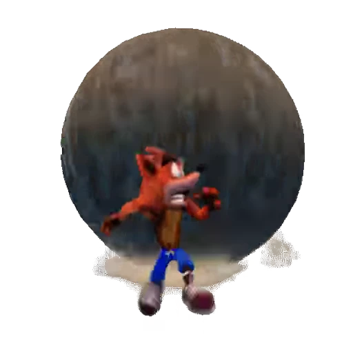 😨 Стикер «Crash Bandicoot» для Telegram