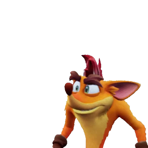 🤤 Стикер «Crash Bandicoot» для Telegram