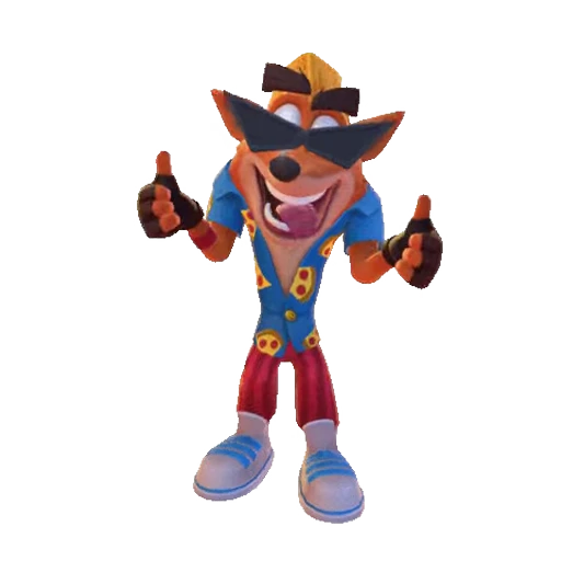 👍 Стикер «Crash Bandicoot» для Telegram