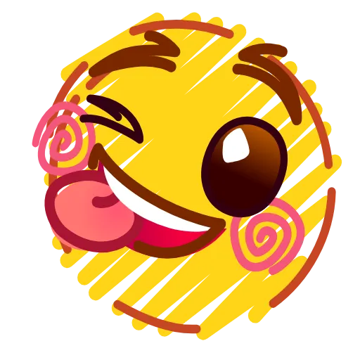 Стикер 23 crayons #emoji