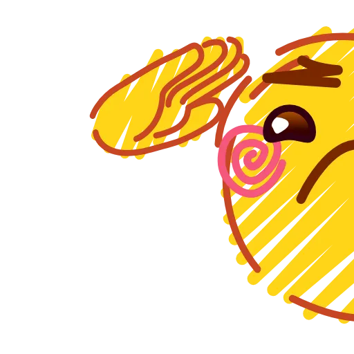 Стикер 57 crayons #emoji