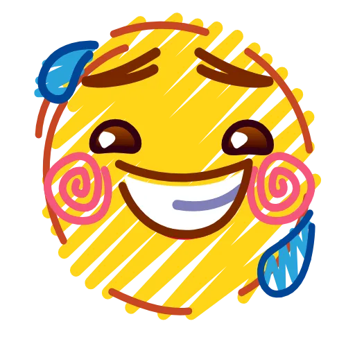Стикер 7 crayons #emoji