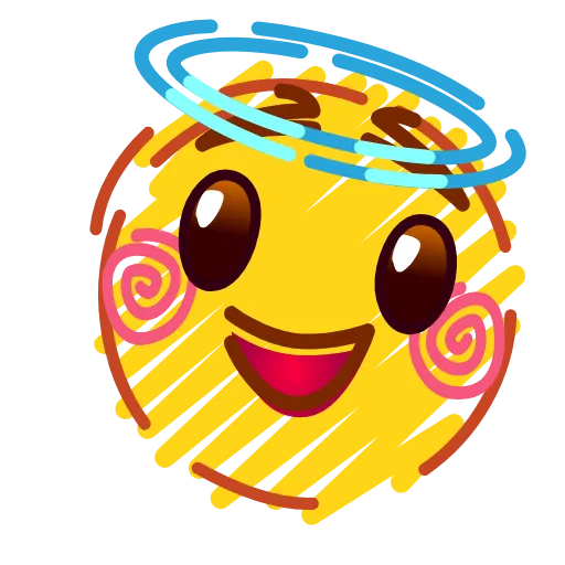 Стикер 12 crayons #emoji