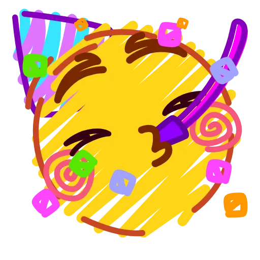 Стикер 30 crayons #emoji