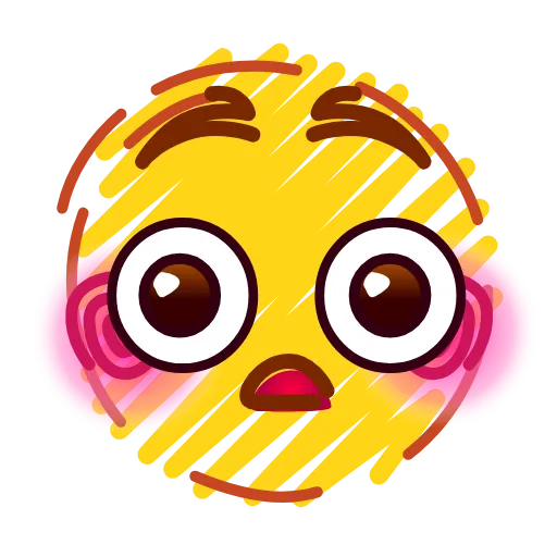 Стикер 45 crayons #emoji