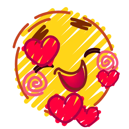 Стикер 18 crayons #emoji