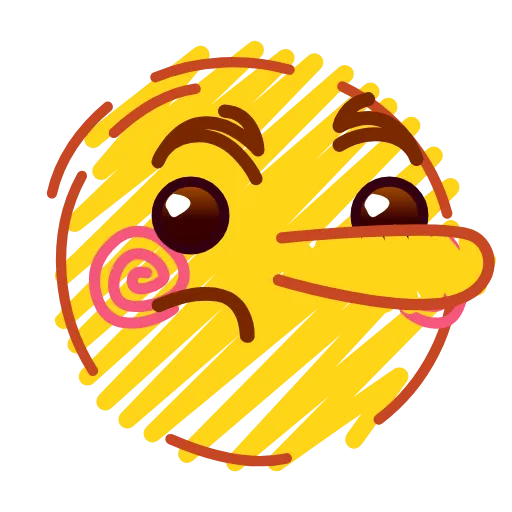 Стикер 60 crayons #emoji