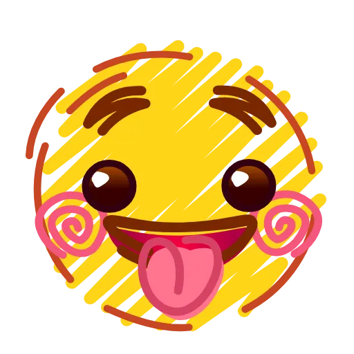 Стикер 22 crayons #emoji