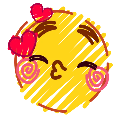 Стикер 19 crayons #emoji