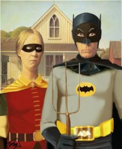 🦸‍♂️ Стикер «Crazy Art» для Telegram