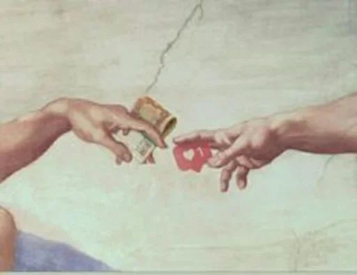 💵 Стикер «Crazy Art» для Telegram