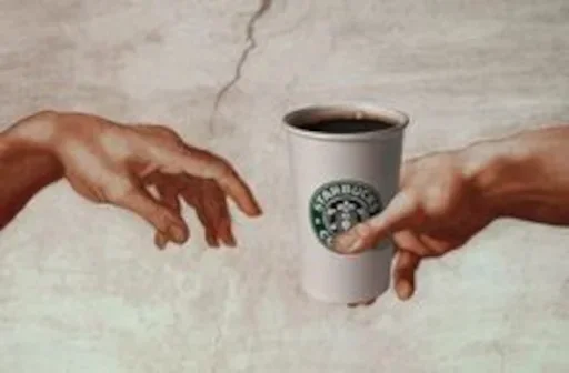 ☕ Стикер «Crazy Art» для Telegram