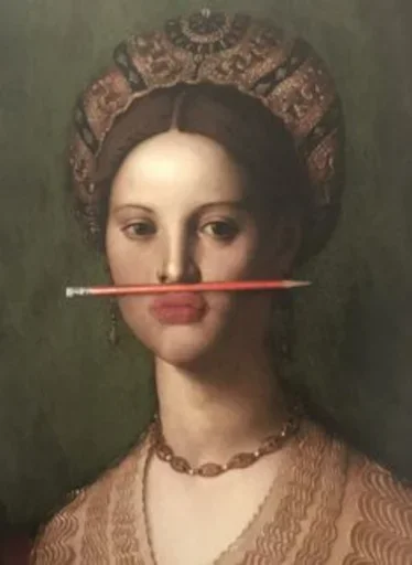 😙 Стикер «Crazy Art» для Telegram