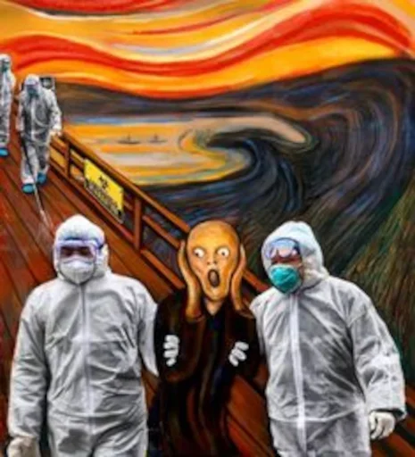 😱 Стикер «Crazy Art» для Telegram