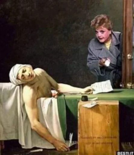 🧐 Стикер «Crazy Art» для Telegram