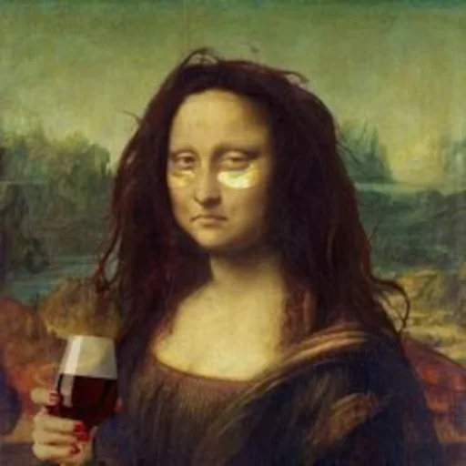 🍷 Стикер «Crazy Art» для Telegram