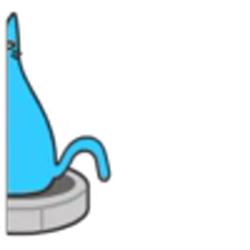 🐈 Эмодзи «Blue Cat» для Telegram