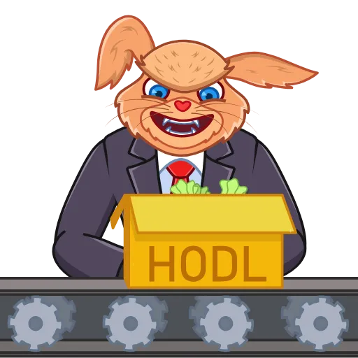 🤣 Эмодзи «Crazy Bunny» для Telegram