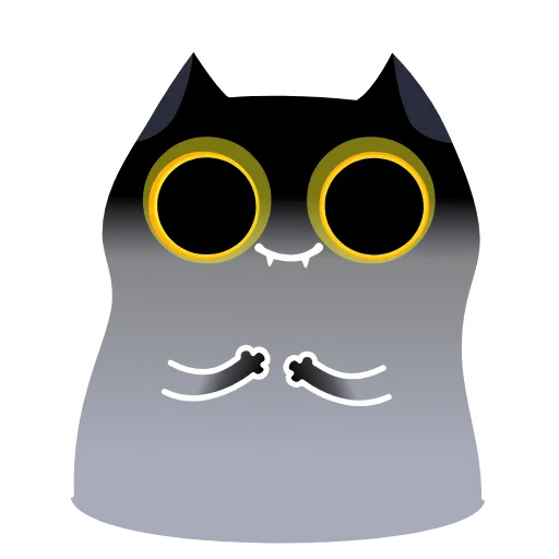 Стикерпак Crazy Kitty для Telegram — скачать