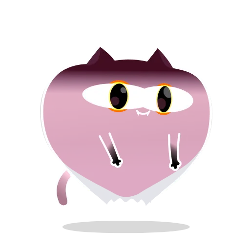 ❤️ Стикер «Crazy Kitty» для Telegram