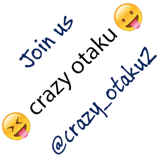 ❤ Стикер «"attack on titan"crazy otaku» для Telegram