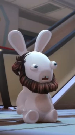 ❤️ Стикер «Crazy Rabbits part 2» для Telegram