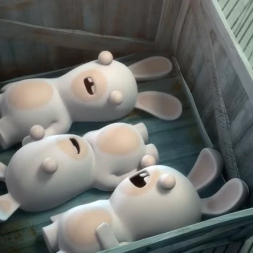 👍 Стикер «Crazy Rabbits part 2» для Telegram