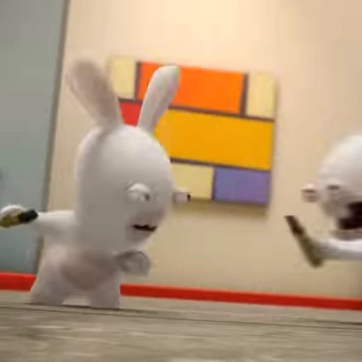 👍 Стикер «Crazy Rabbits part 2» для Telegram