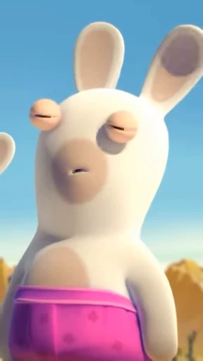 👍 Стикер «Crazy Rabbits part 2» для Telegram