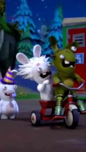 👍 Стикер «Crazy Rabbits part 2» для Telegram