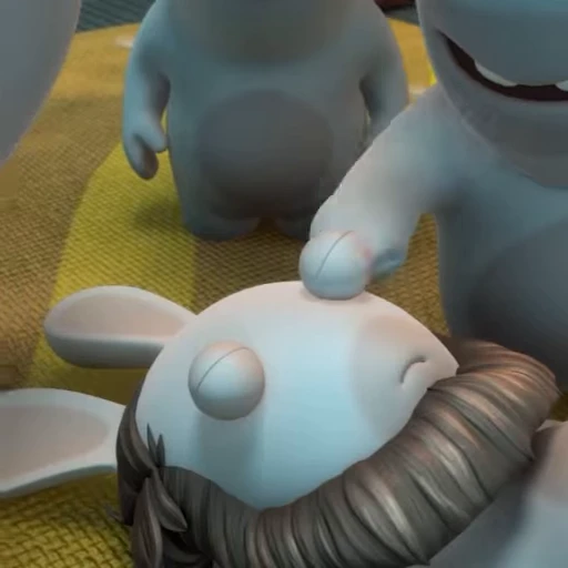 👍 Стикер «Crazy Rabbits part 2» для Telegram