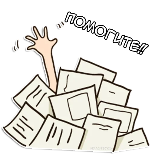 🆘 Стикер «Crazy тян» для Telegram