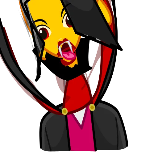 🧛‍♀️ Стикер «Crazy Emoji» для Telegram