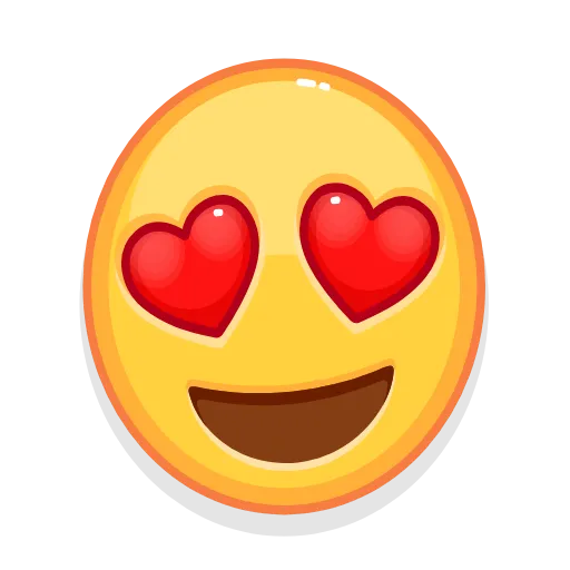 😍 Стикер «Crazy Emoji» для Telegram