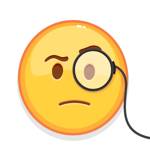 🧐 Стикер «Crazy Emoji» для Telegram