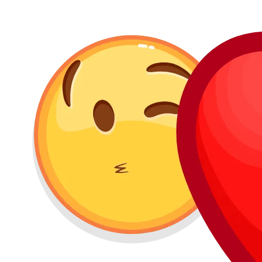😘 Стикер «Crazy Emoji» для Telegram