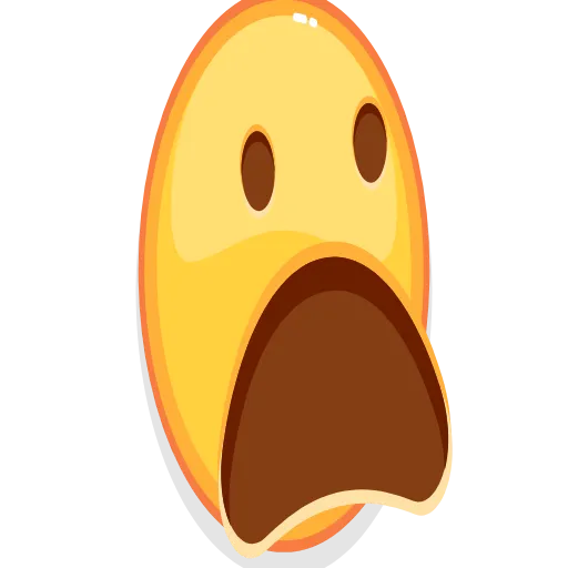 😨 Стикер «Crazy Emoji» для Telegram
