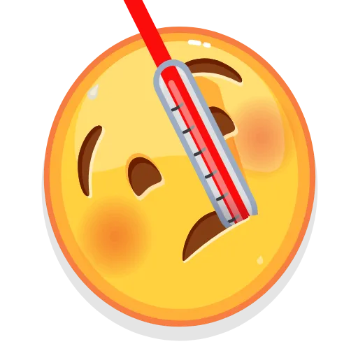 🤒 Стикер «Crazy Emoji» для Telegram