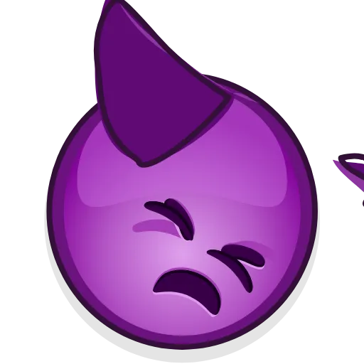 👿 Стикер «Crazy Emoji» для Telegram