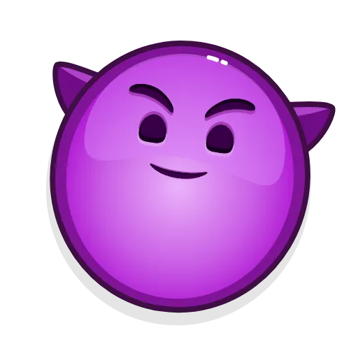 😈 Стикер «Crazy Emoji» для Telegram